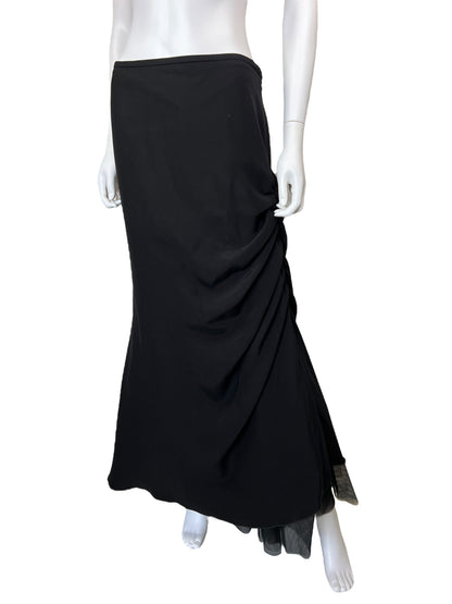 Armani Collezioni 2008 tulle maxi skirt | Black, Black