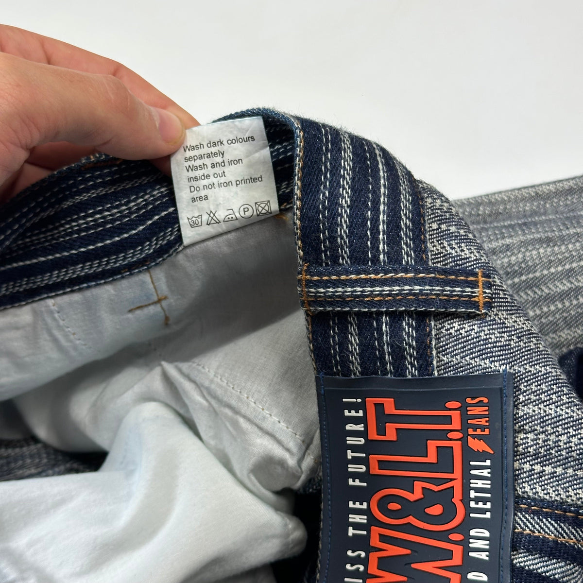 W+LT 00’s Denim Patchwork Skirt - S/M | Small, Blue