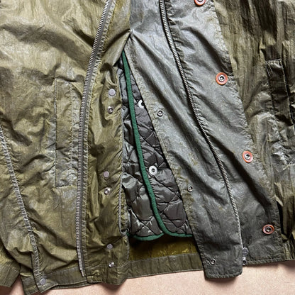 A/W 1989 Crocodile Green Ice Jacket