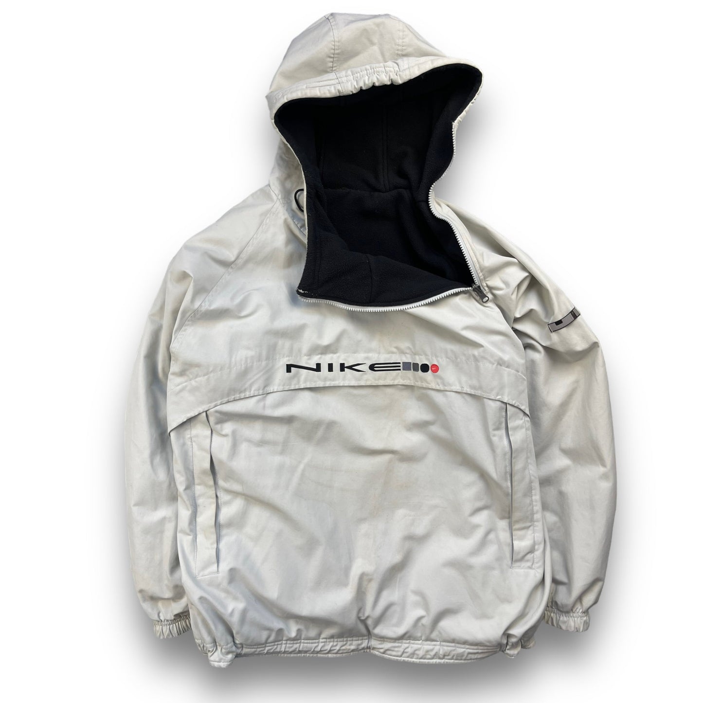 Nike Reversible Asymmetric Zip Fleece Jacket (L) | Default Title, Multicoloured