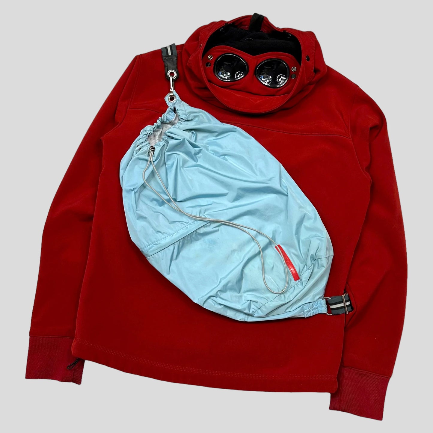 Prada Sport Early 00’s Baby Blue Nylon Slingbag