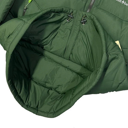 Montbell Upland Parka Down Puffer Jacket In Green (M) | Medium, Green