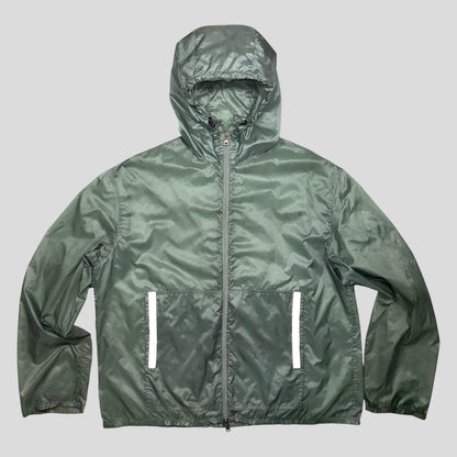 Prada Sport SS00 Transparent Jade Nylon Reflective Jacket - IT50