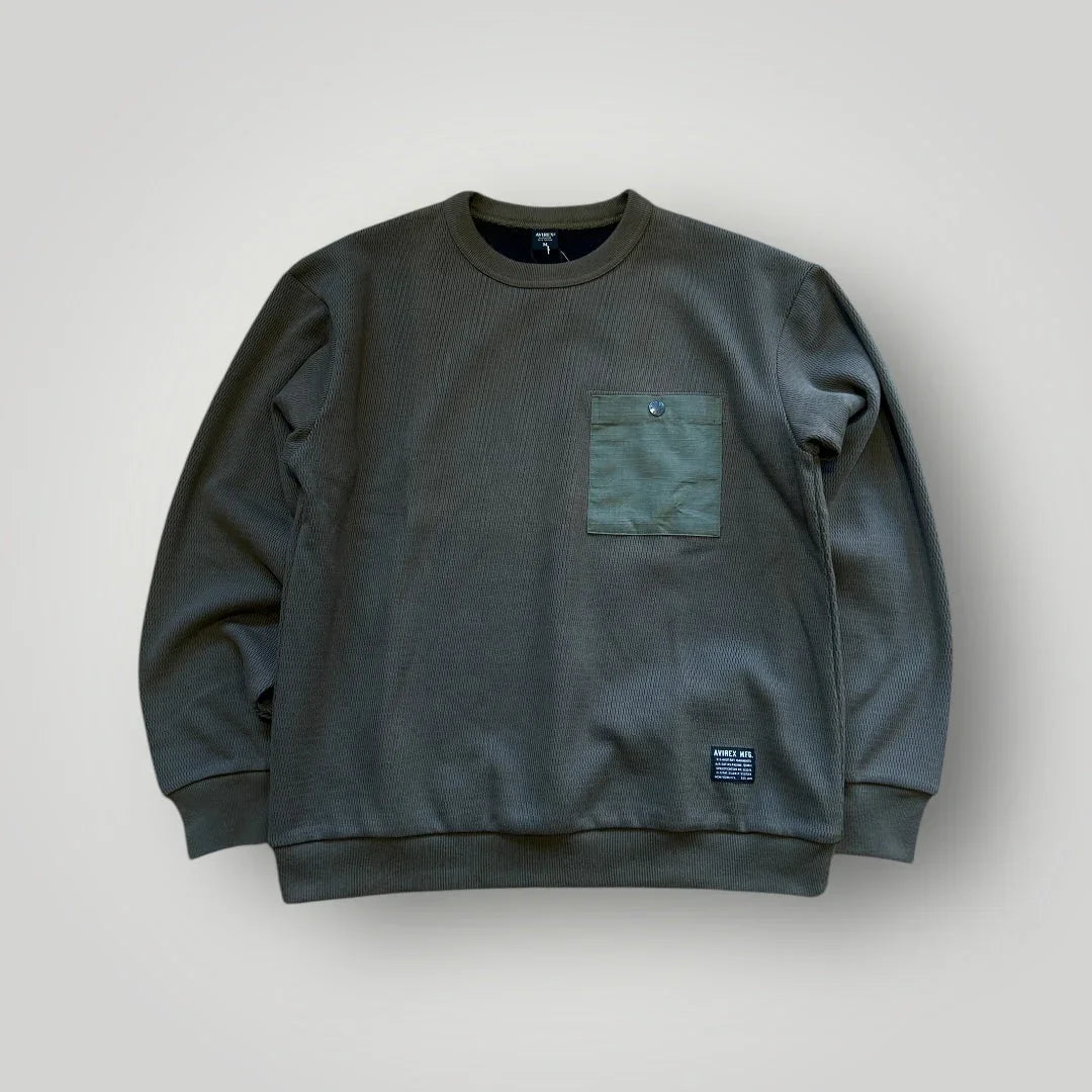 Avirex Cotton Waffle Knit Jumper M BNWT