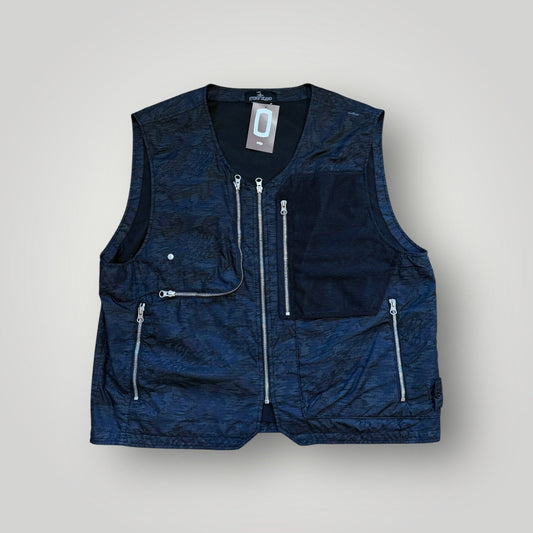 Stone Island Olive DPM Ripstop Devore Shadow Project Utility Vest XL BNWT