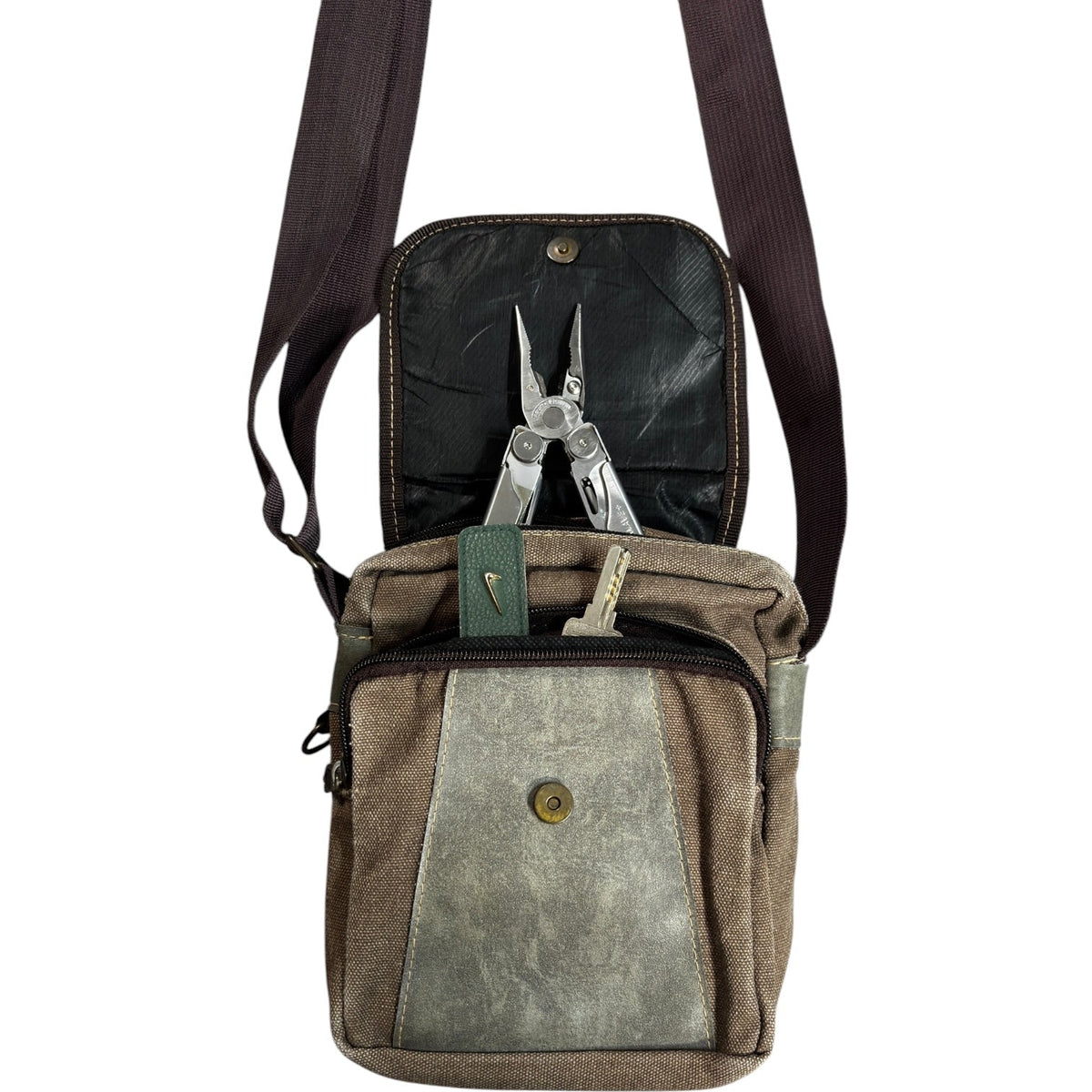Diesel 00's Spare Parts Side Bag | O/S, Brown