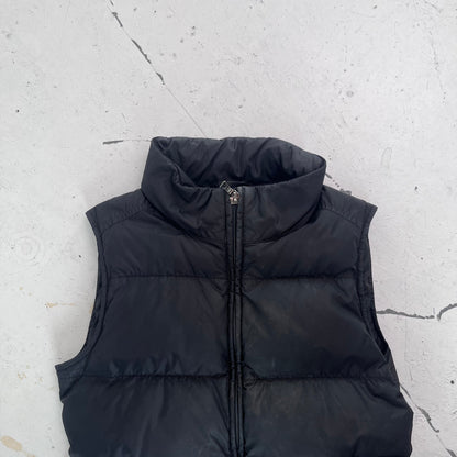 fw2002 prada sport gilet | Black, Black