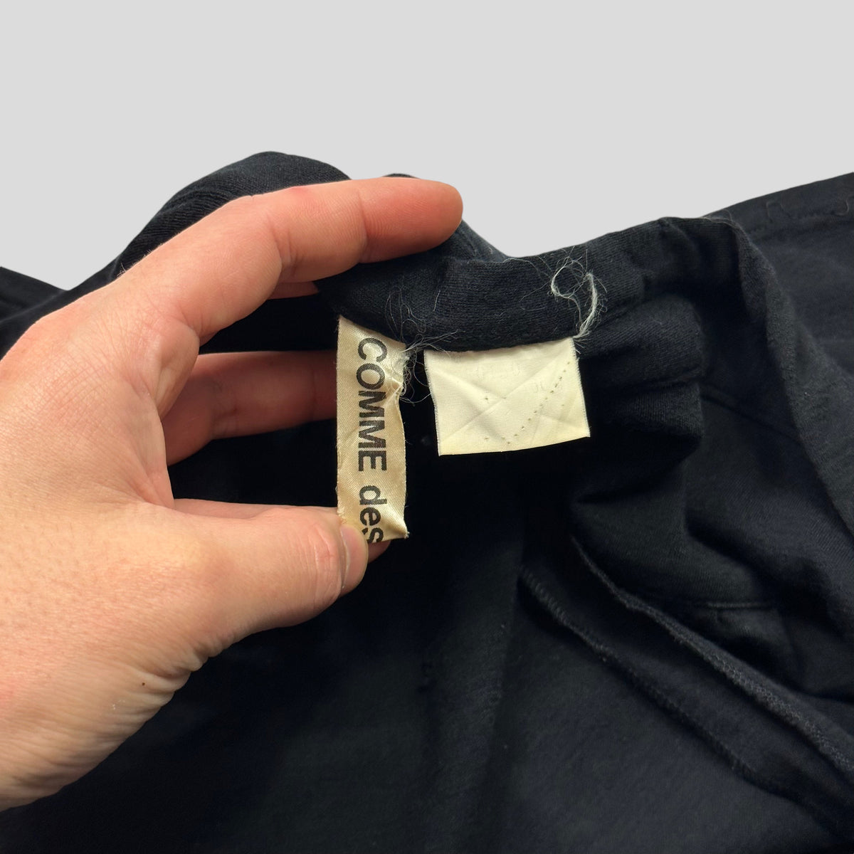 Comme Des Garçons 80’s Wool Wraparound Skirt - OS | O/S, Black
