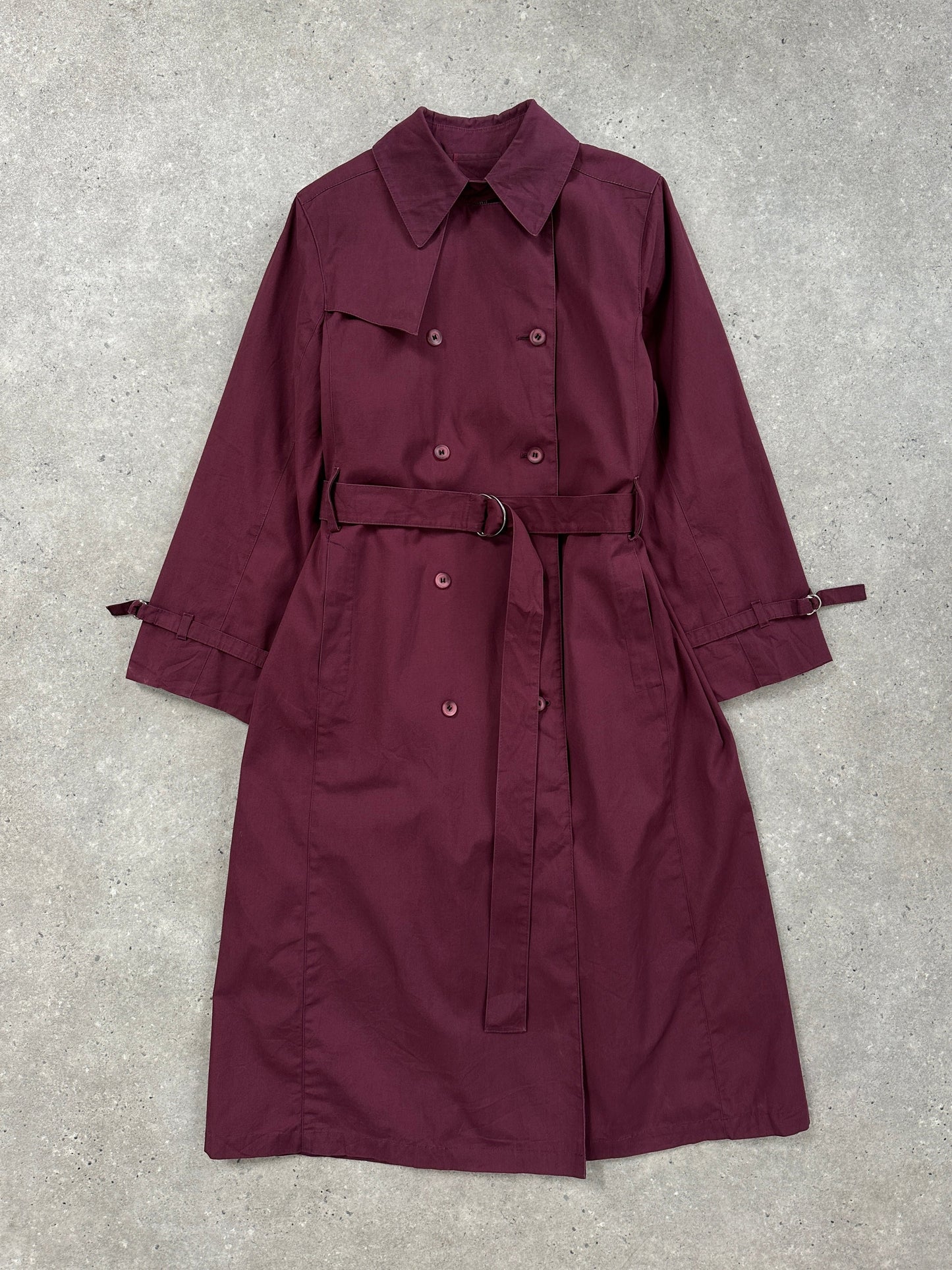 London Fog 1980s Double Breasted Trench Coat - M