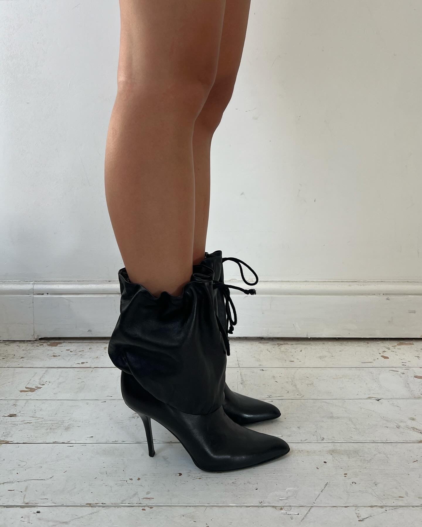 HELMUT LANG PARACHUTE BOOTS (EU 39.5) | DEFAULT TITLE, Black