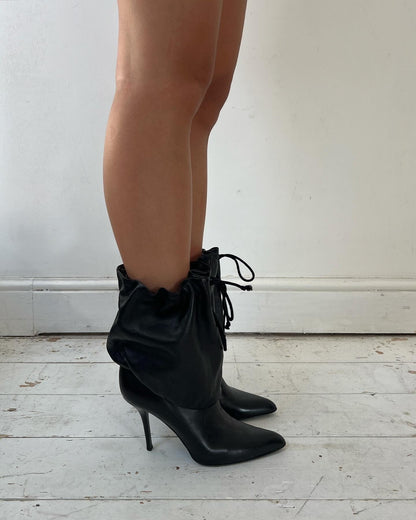 HELMUT LANG PARACHUTE BOOTS (EU 39.5) | DEFAULT TITLE, Black
