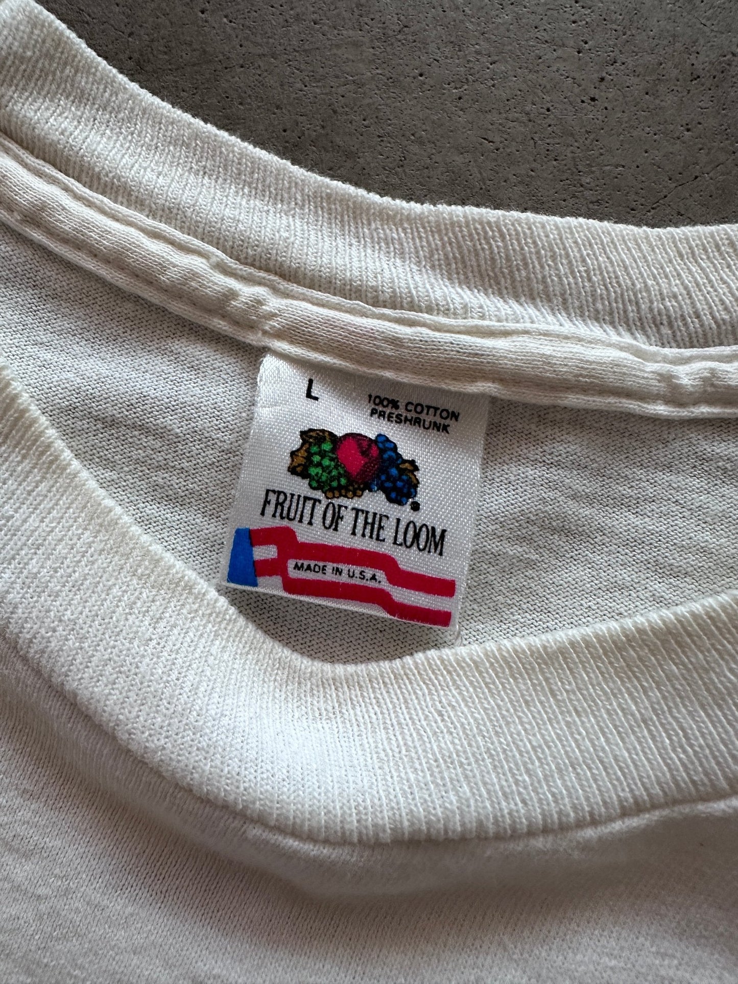1990 Plan It Earth T-Shirt - L | Default Title, Red