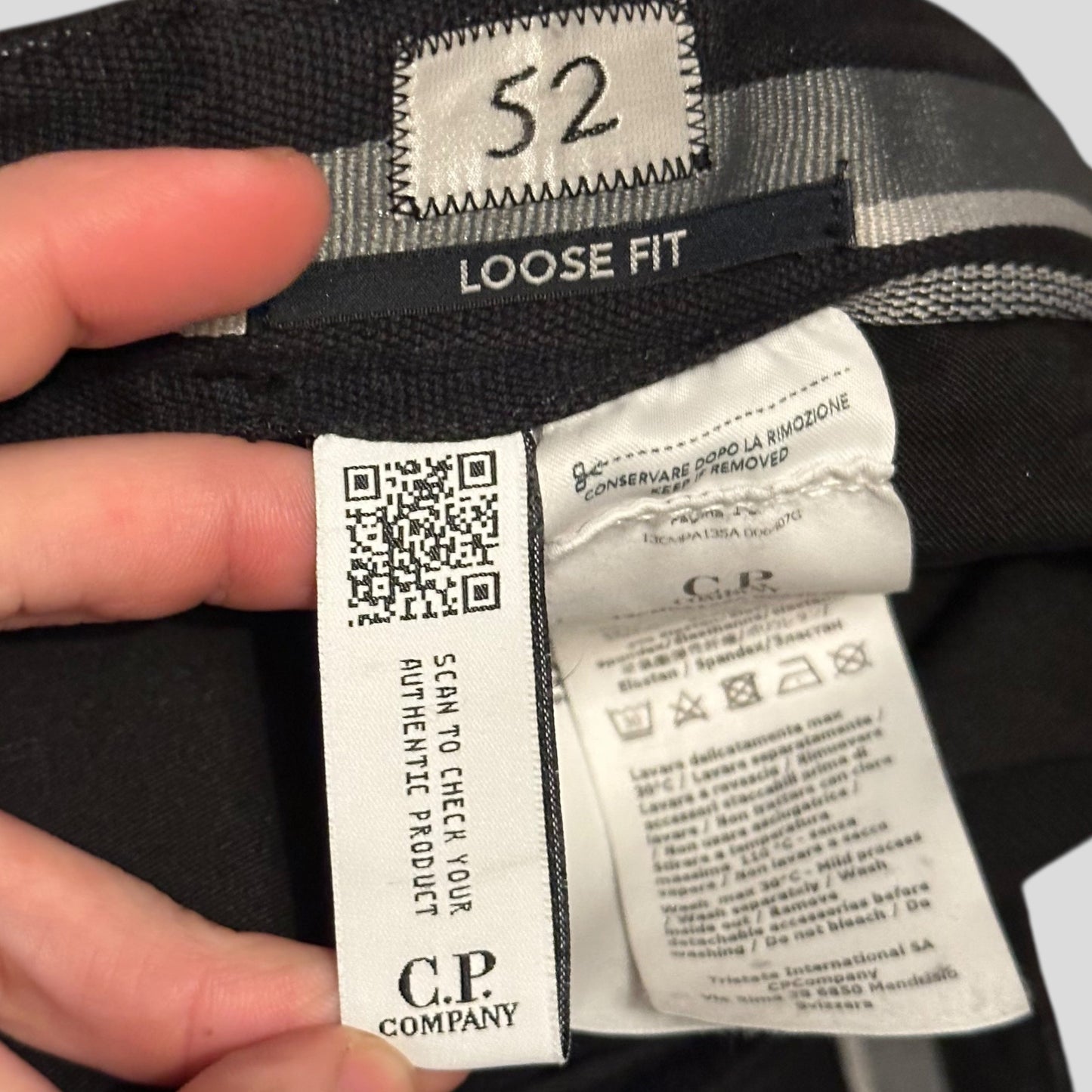 CP Company 2022 Moleskin Heavy Cotton Cargo Trousers - L/XL