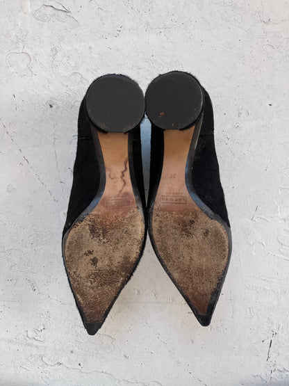 2000s marc jacobs lowtop boots | BLACK, Black