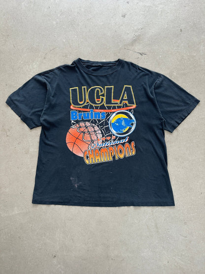 1995 UCLA Bruins Champs T-Shirt - L | Black, Red