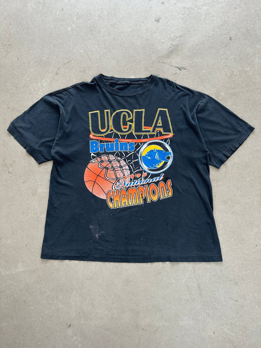 1995 UCLA Bruins Champs T-Shirt - L | Black, Red