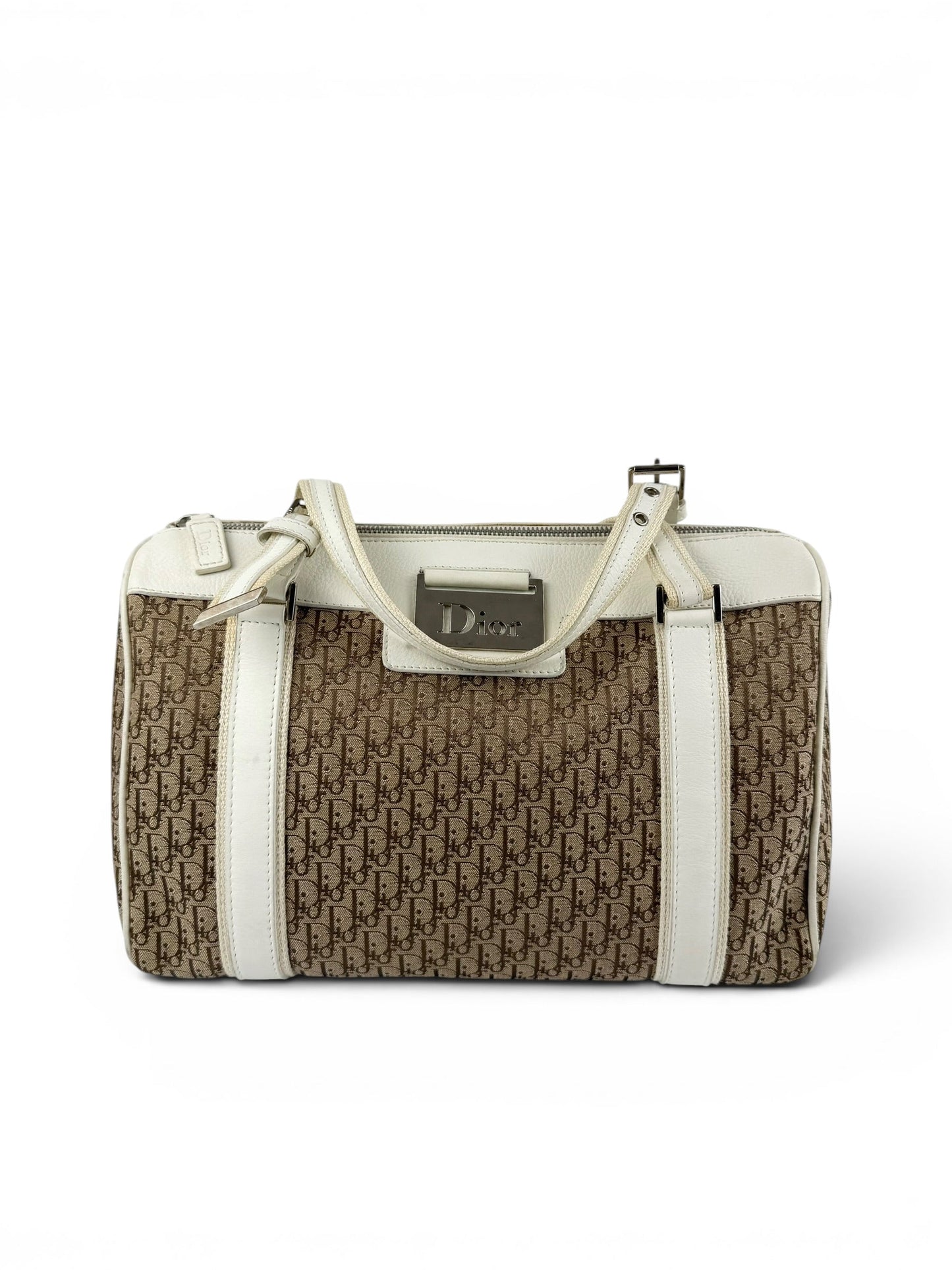 Vintage 2006 Christian Dior Monogram Street Chic Boston Handbag | O/S, Multicoloured