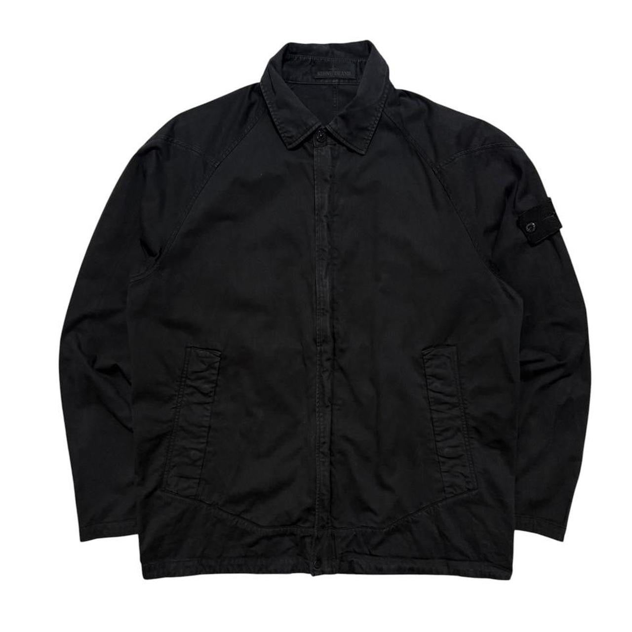Stone Island Ghost Overshirt | Large, Black