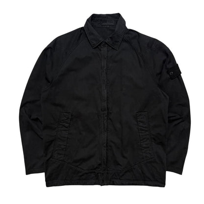 Stone Island Ghost Overshirt | Large, Black