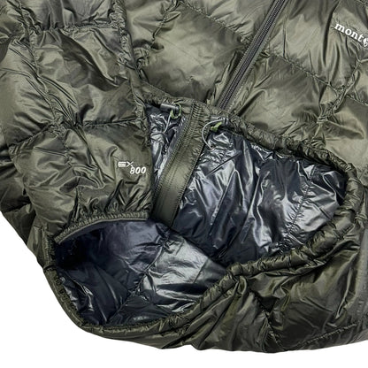 Montbell Superior Down Parka Puffer Jacket In Dark Green (US/EUR XL) | XL, Green