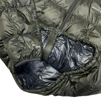 Montbell Superior Down Parka Puffer Jacket In Dark Green ( US/EUR L )