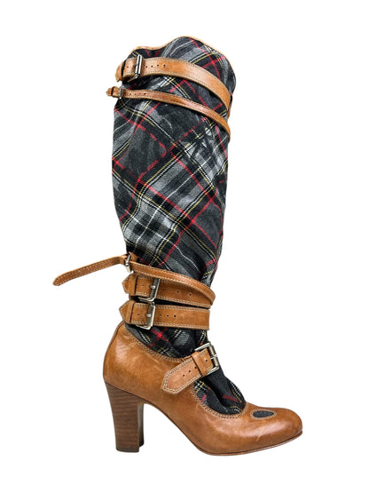 Vivienne Westwood x Nine West 2006 bondage boots