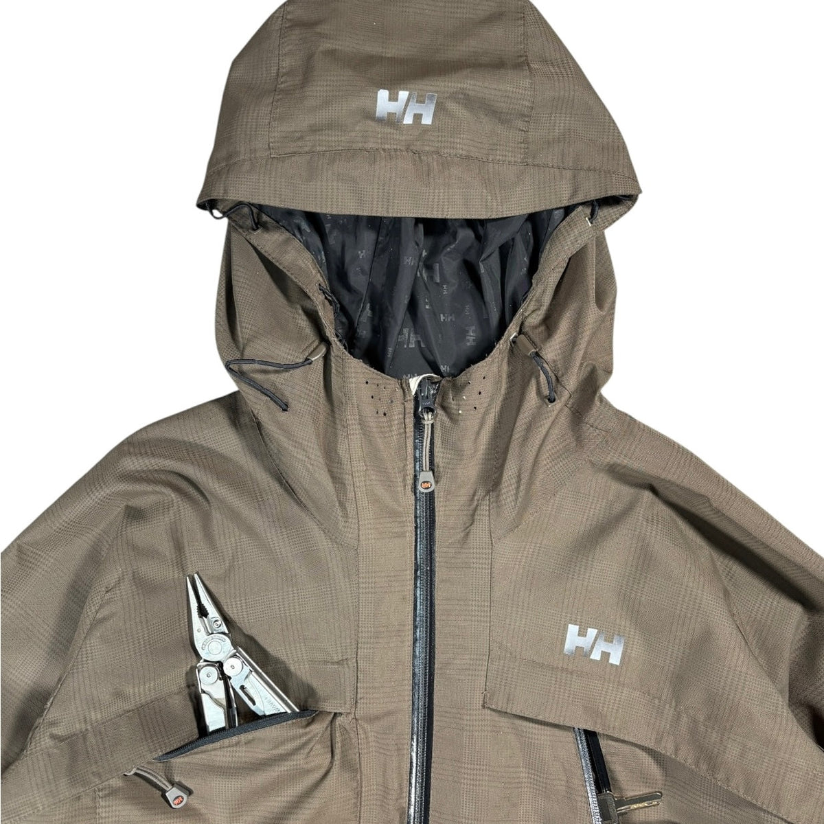 Helly Hansen 00’s TechXP Multipocket Jacket L | Large, Brown