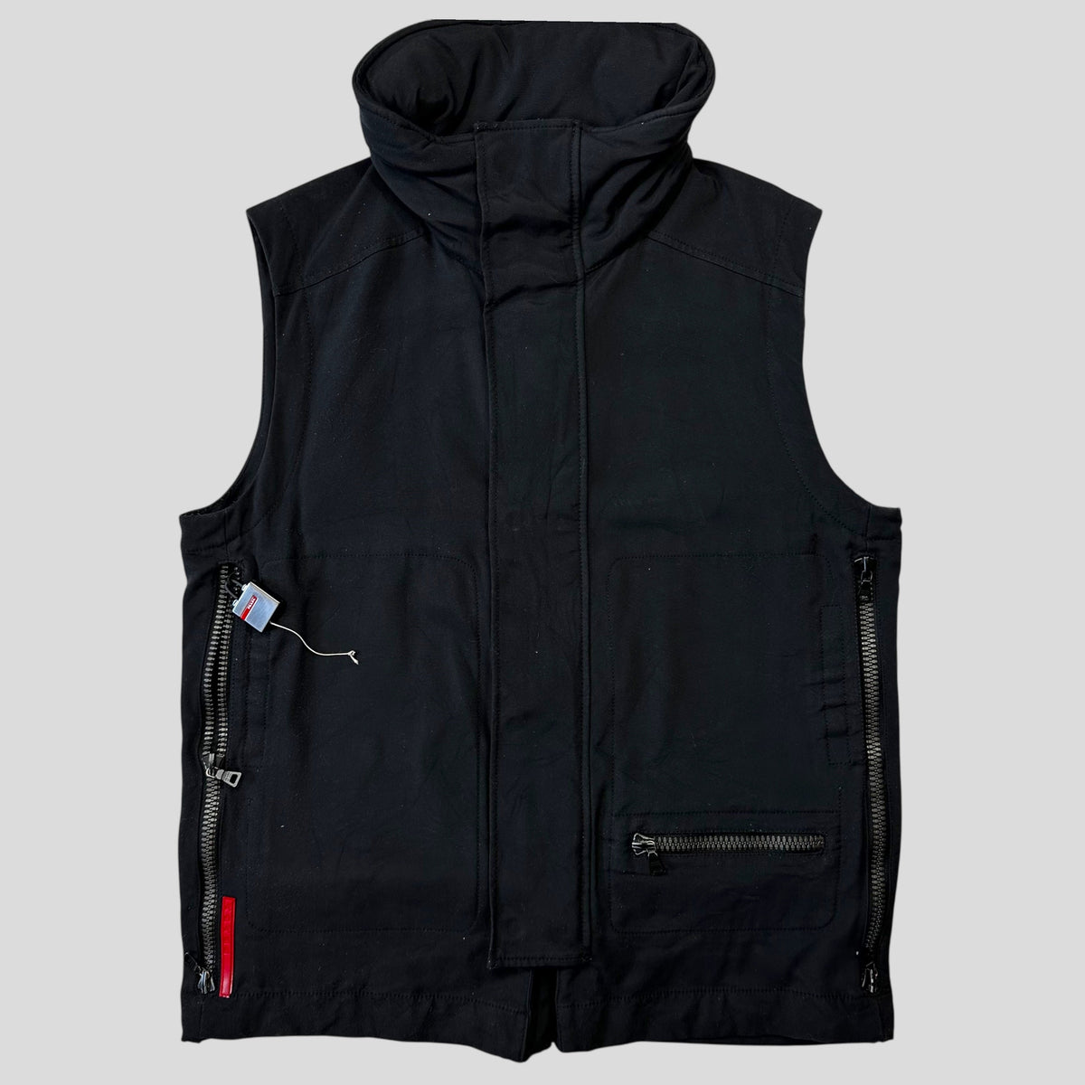 Prada Sport AW01 Modular Multipocket Ski Vest - IT50 (L/XL) | Large, Black