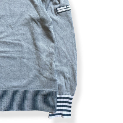 SS2008 Stone Island Denims Striped 1/4 Zip (L) | Large, Multicoloured