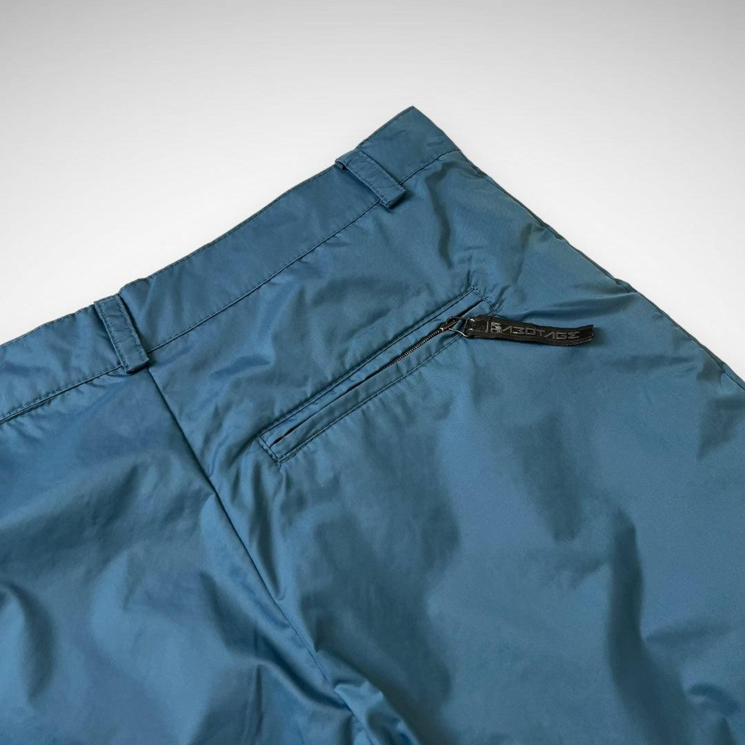 Sabotage Nylon Zip Pants (1990s)