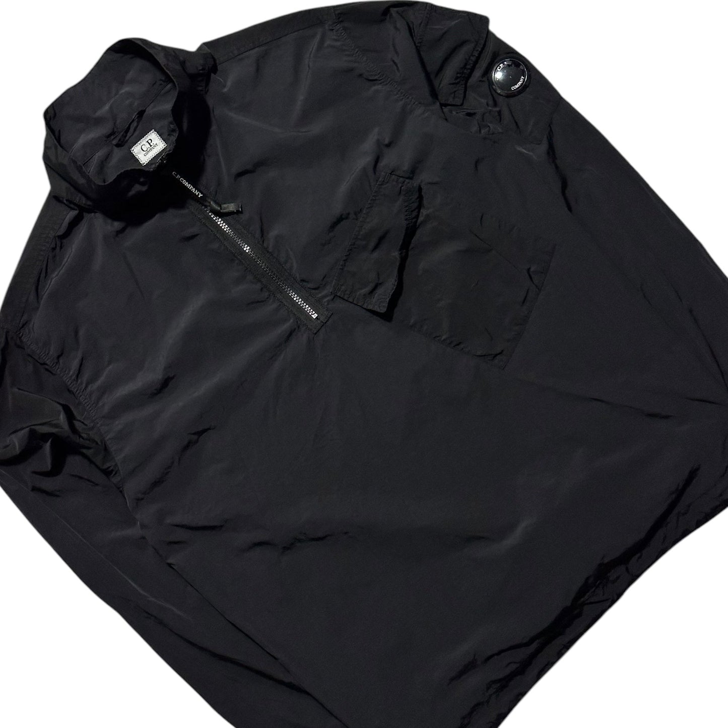 CP Company 1/4 Zip Front Pocket Pullover Nylon Jacket