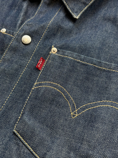 Levi's Engineered Jeans 2000's Twisted Denim Jacket L | Default Title, Red