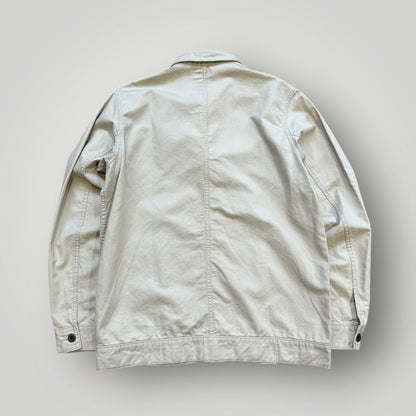 Beams Linen Mix Button Up Over Shirt M/L | Default Title, Sand
