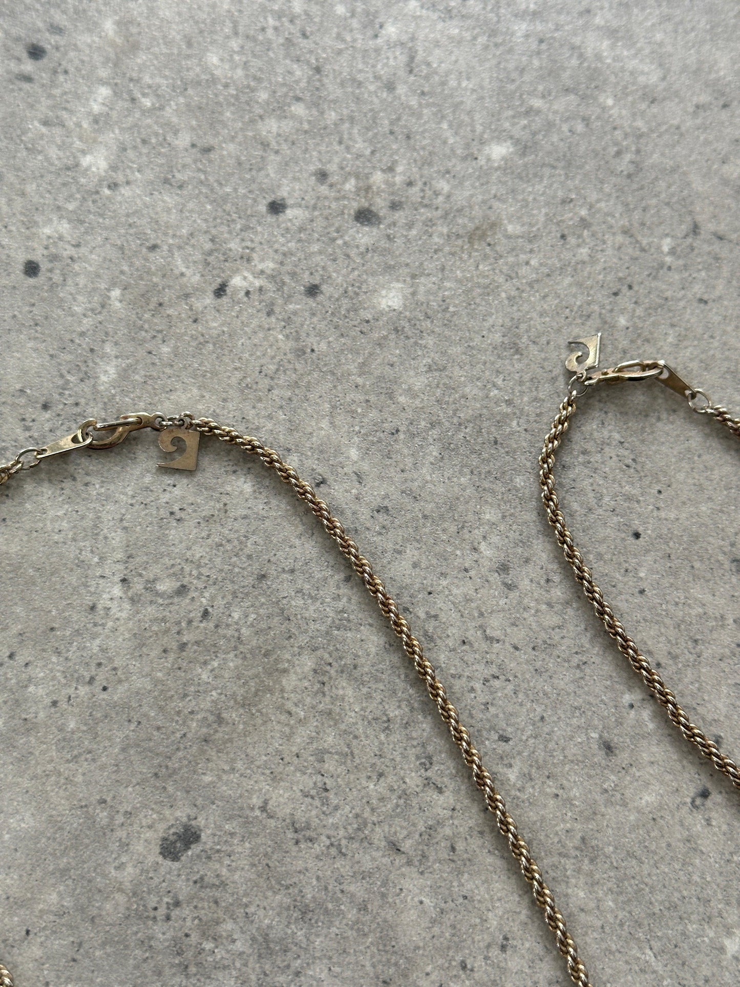 Pierre Cardin Gold Plated Necklace & Bracelet Chain Set