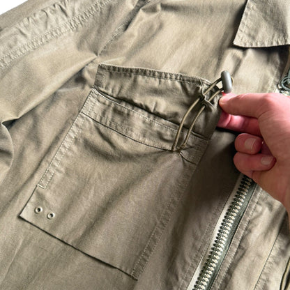 1999 Maharishi Elasticated Sleeve Jacket (L) | Default Title, Cream