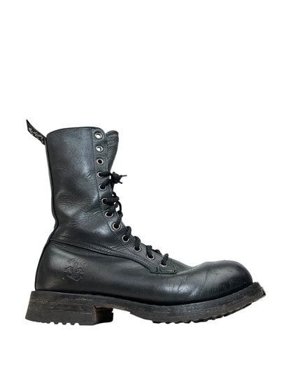 Tank Girl 1995 steel toe cap boots, film memorabilia | BLACK, Tan