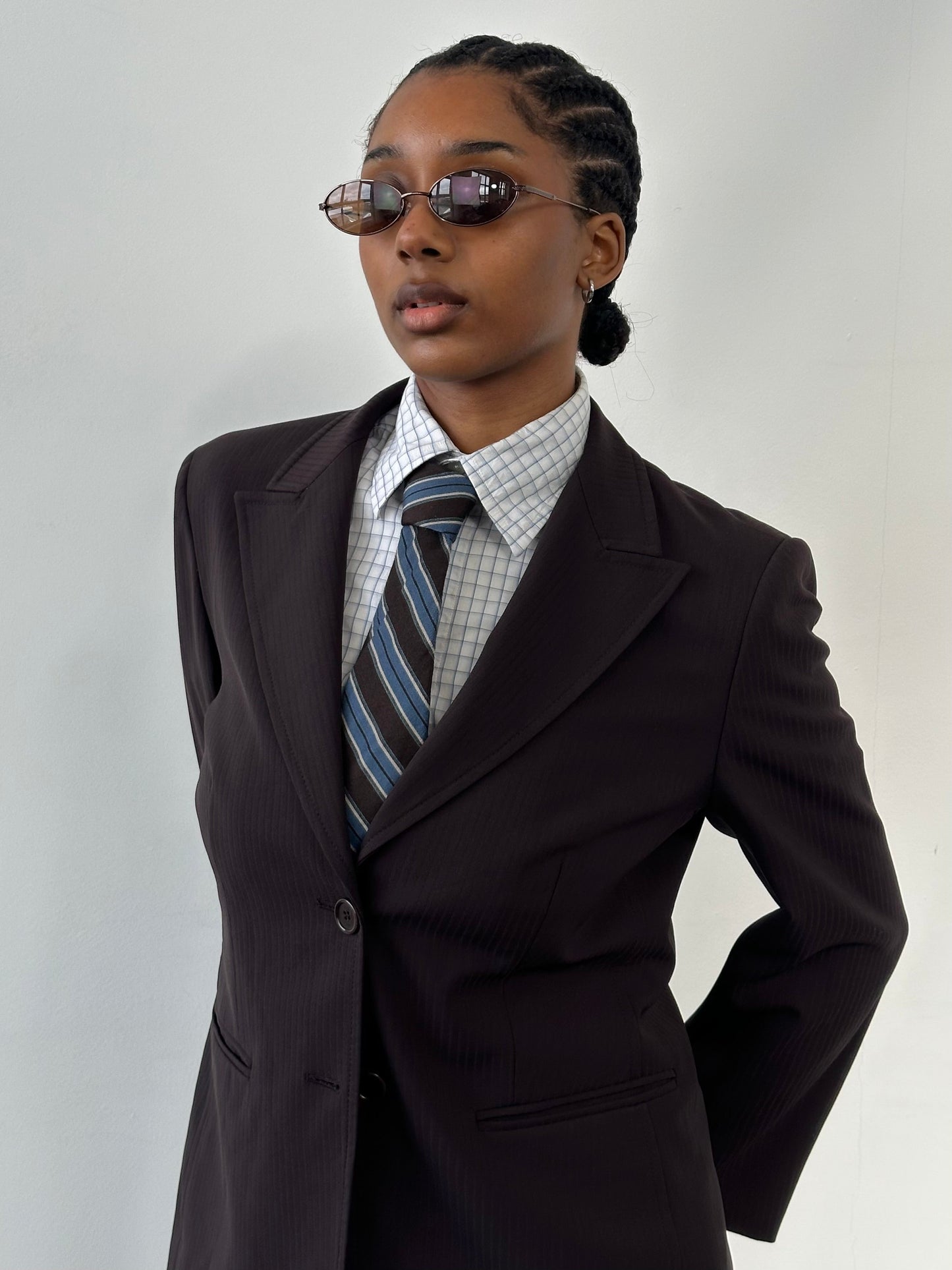 Marella 2000s Wool Single Breasted Blazer - S