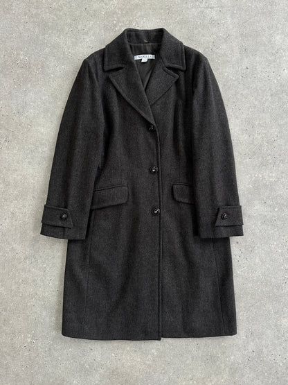 Marella 2000s Wool Single Breasted Coat - M