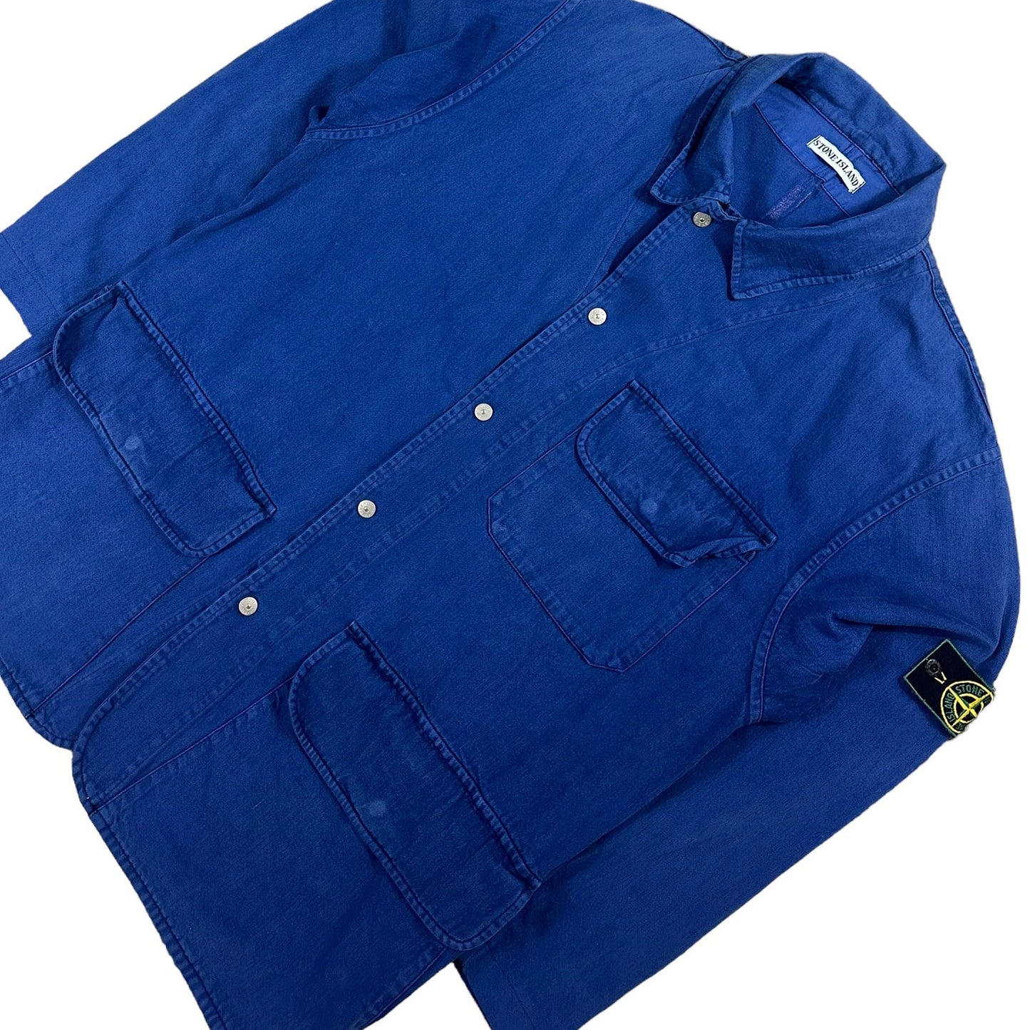 Stone Island Carpenter Button Denim Jacket from Pre 2000’s