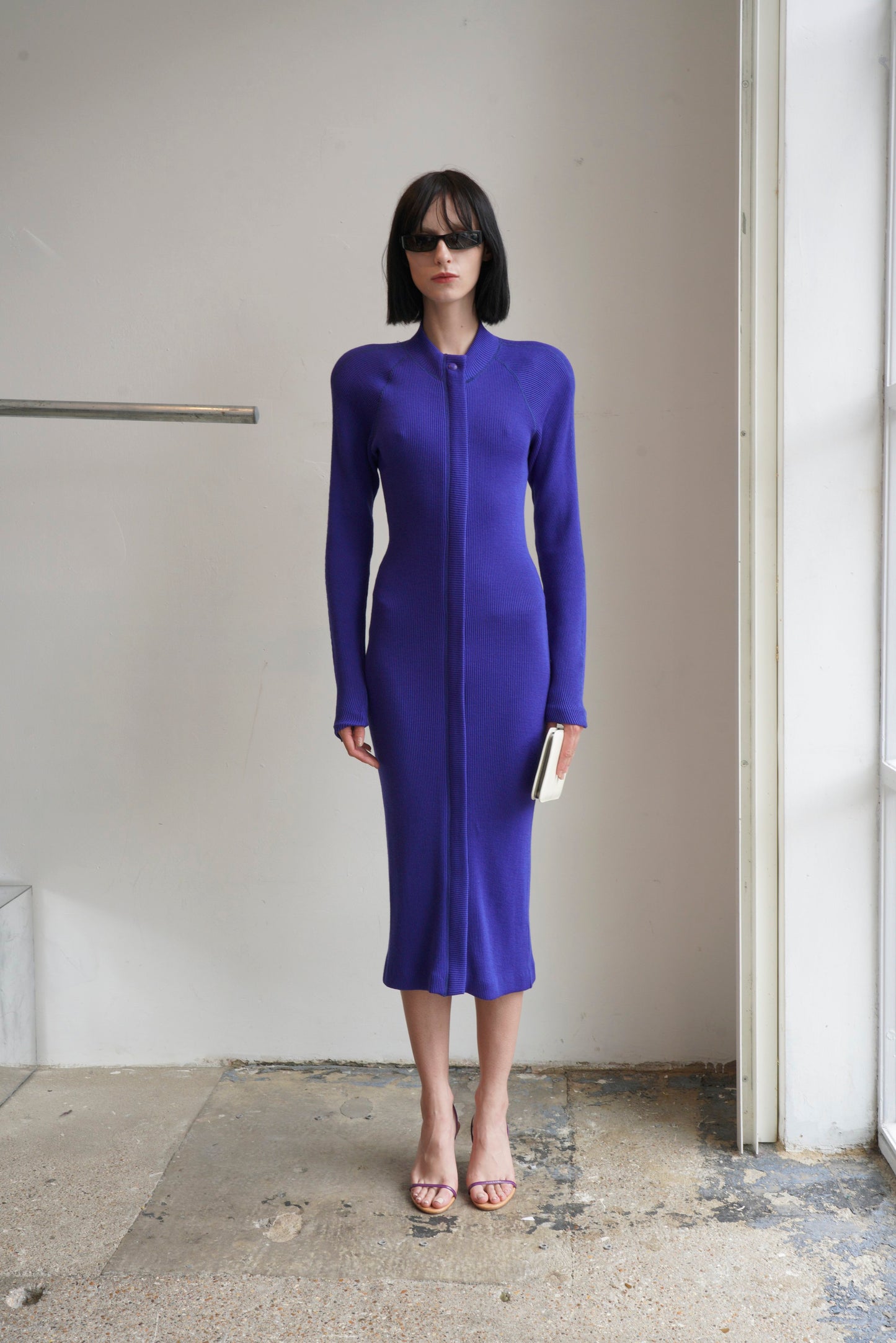 Issey Miyake Zip-Up Dress