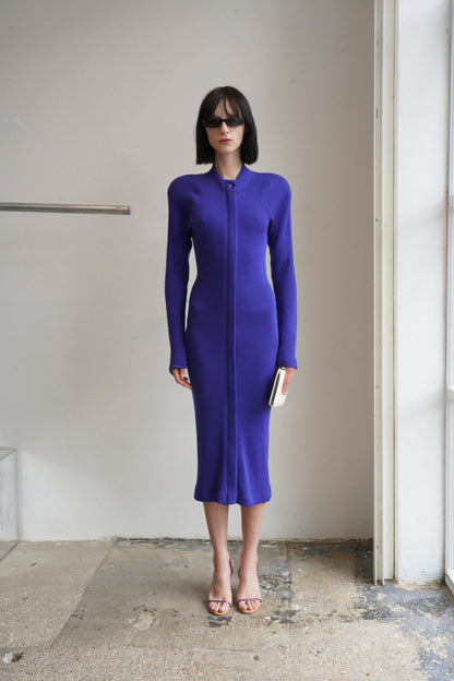 Issey Miyake Zip-Up Dress