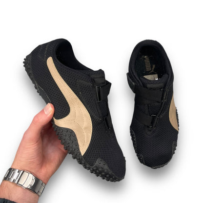 2005 Puma Mostro Mesh Black/Tan (UK7) | Default Title, Black