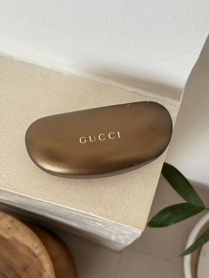 Vintage 2000s Gucci Oversized Sunglasses | O/S, Brown