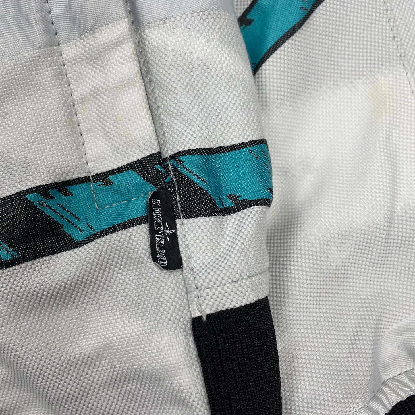 Stone Island Shadow Project DPM Chine Jacquard Bomber, Size Medium | O/S, White