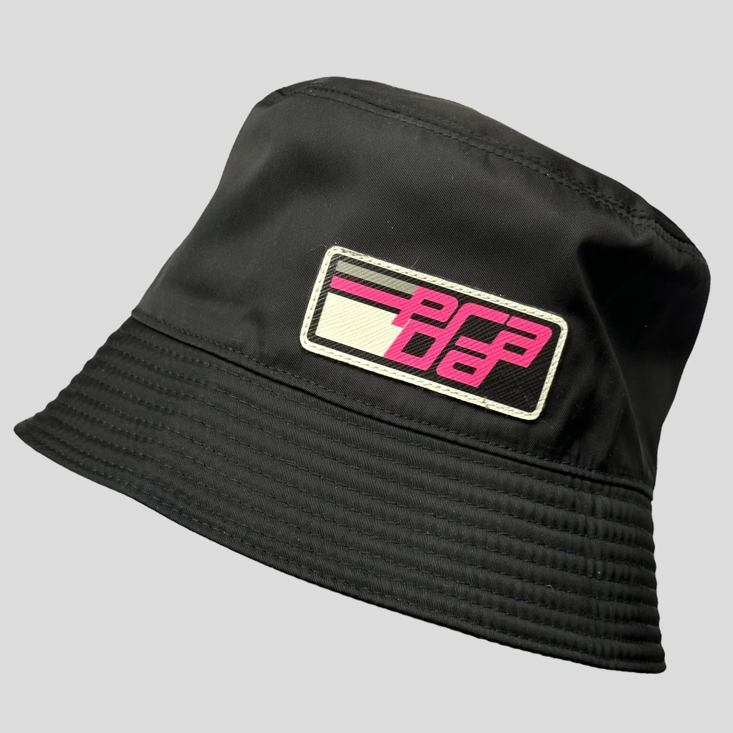 Prada Milano 2018 Nylon Bucket Hat + Dustbag - S