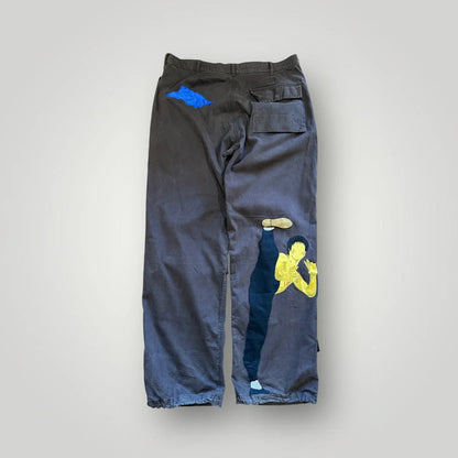 Maharishi Bruce Lee 2000's Embroidered Snopants M