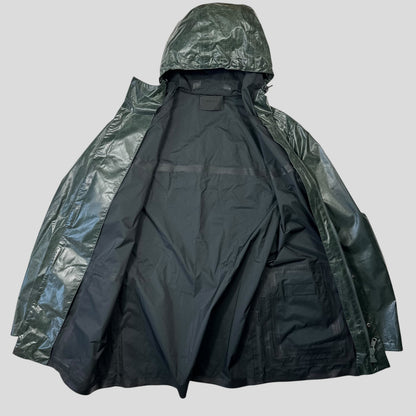 Prada Milano 2015 Taped Seam Toffee Wrapper Technical Jacket - IT50 | Default Title, Green
