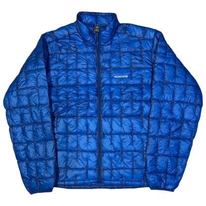 Montbell Plasma 1000 Alpine Down Parka Puffer Jacket In Blue ( USA/ EUR M )