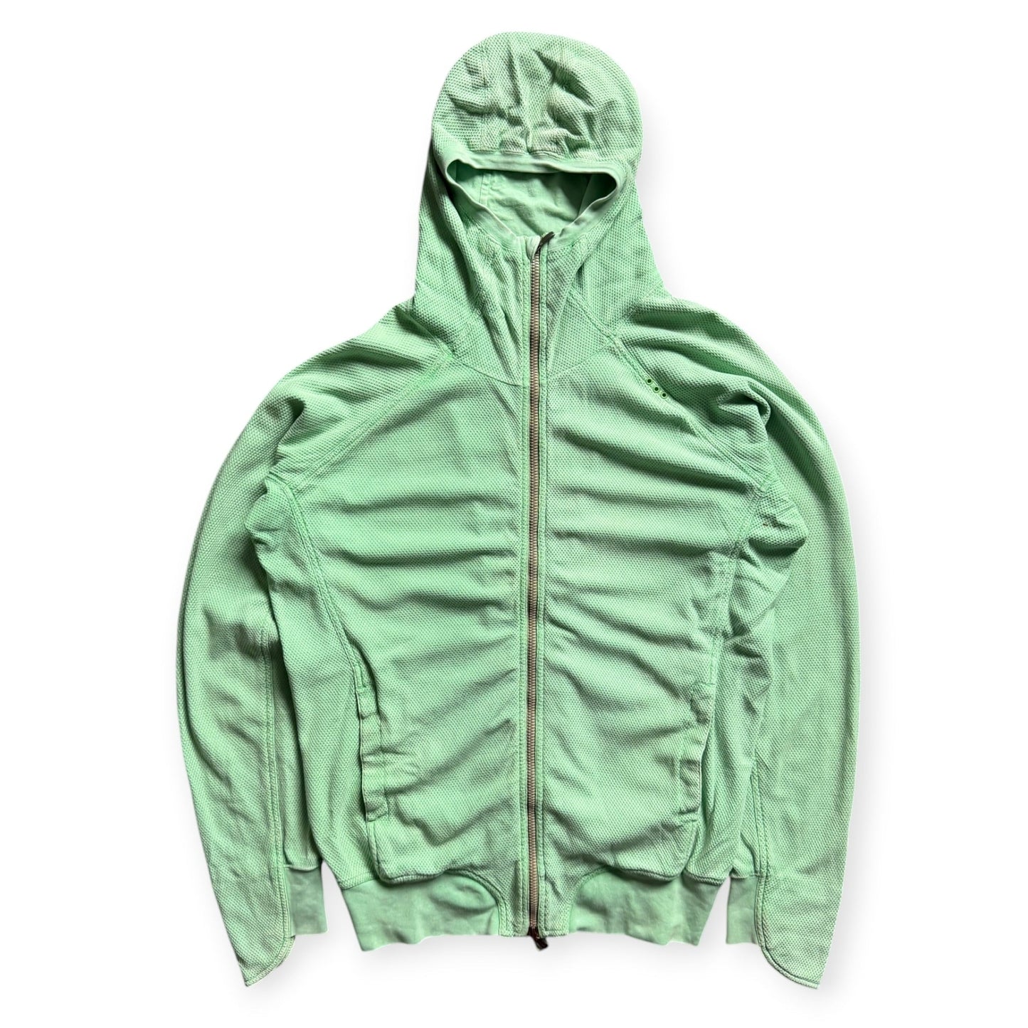 2000's Maharishi Corn Knit Ninja Hoodie (L) | Large, Green