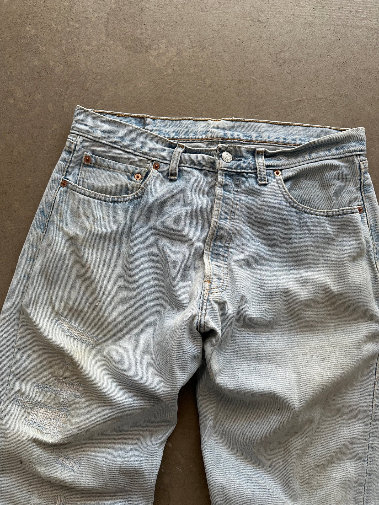 1997 Levi's 517 Repaired Jeans - 36 x 34 | Default Title, Red